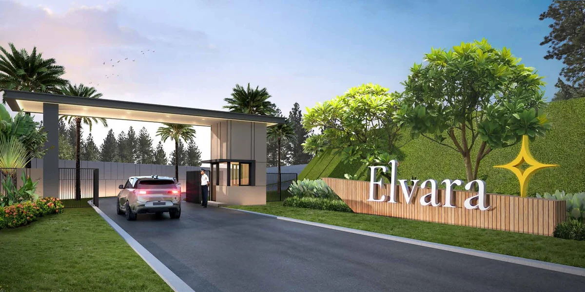 Elvara — Gerbang masuk cluster dengan branding eksklusif