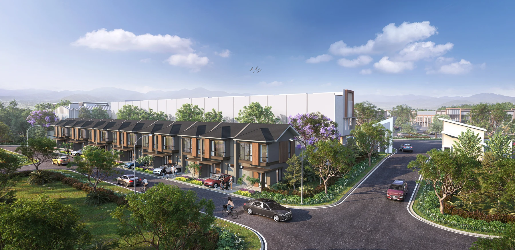 New DaVinci — Bird's Eye View Kawasan
